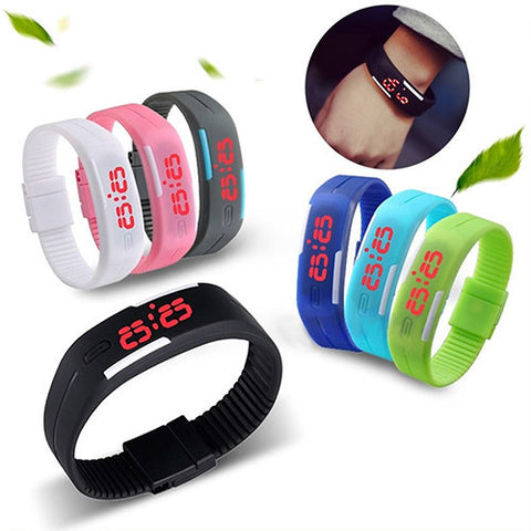 LED Touch Digital Wrist Watch