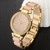 Amuda Diamond Gold Wrist Watch