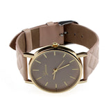 Geneva Candy Colored Leather Watch