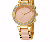 Amuda Diamond Gold Wrist Watch