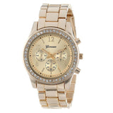 Geneva Watch Steel Sport Casual Three Clock  Diamond Quartz