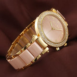 Amuda Diamond Gold Wrist Watch