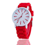 Silicone Quartz Wrist Watch