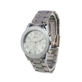 Geneva Unisex Stainless Steel Quartz Wrist Watch