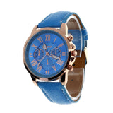 Faux Leather Wristwatch